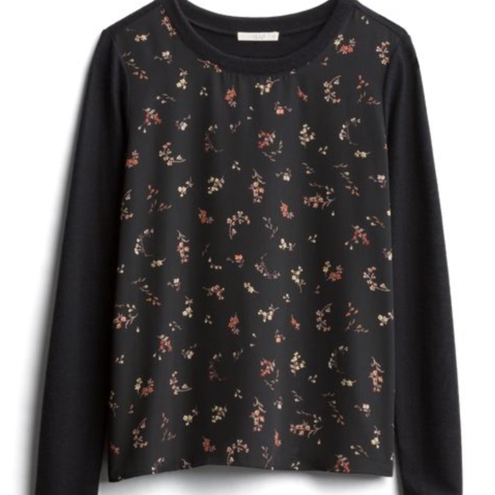 Kaileigh Soll Mixed Material Top Stitch Fix